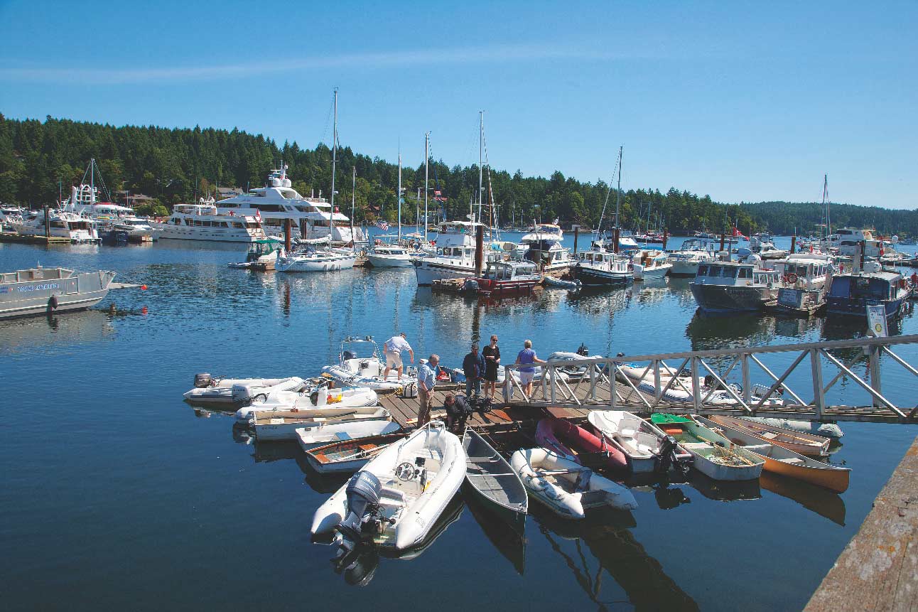 Ganges Harbour, Salt Spring Island Pacific Yachting